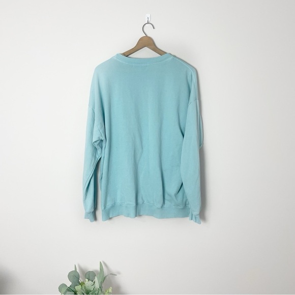 [Wildfox] Women's Blue Crewneck Sweatshirt - Picture 6 of 7